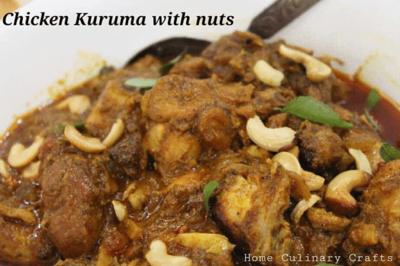 Chicken Kuruma with Nuts