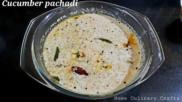 Cucumber Pachadi | Vellarikka Pachadi