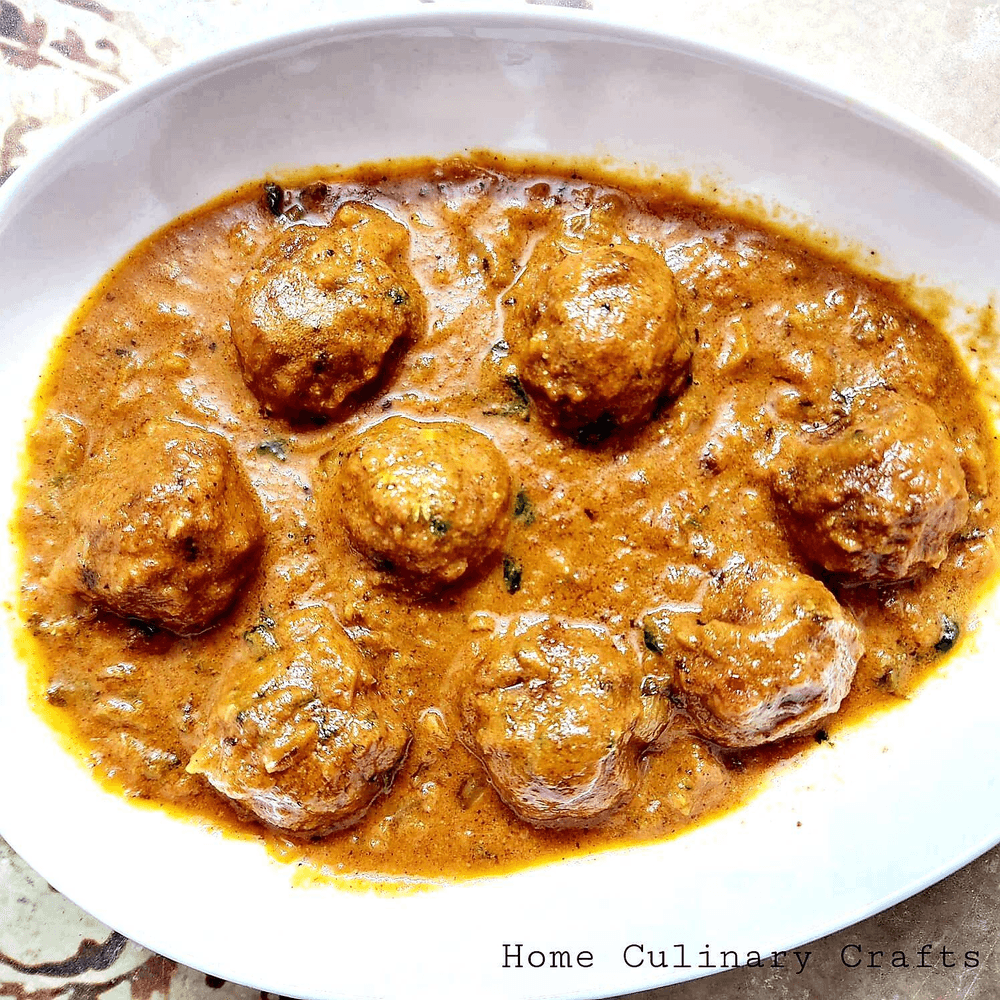 Meatball curry