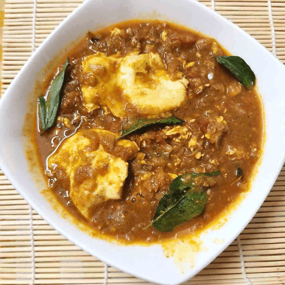 Scrambled Egg Curry