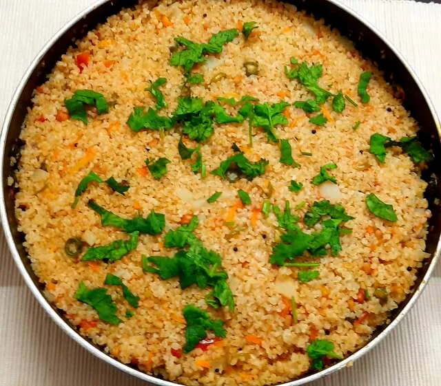 Easy pressure cooker vegetable biryani