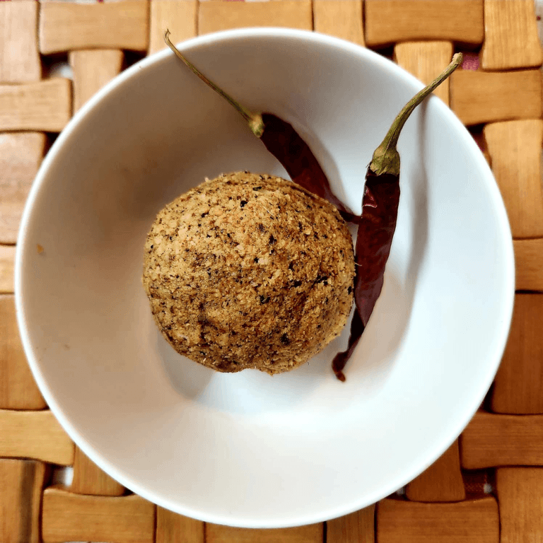 Dry Roasted Coconut Chutney Recipe