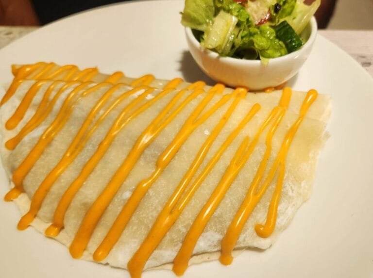 Meat Stuffed Crepes