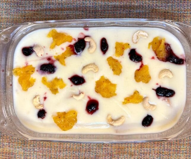Arabian bread pudding