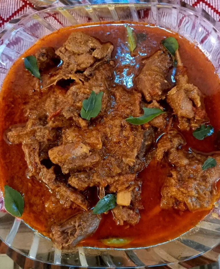 Kerala style duck curry