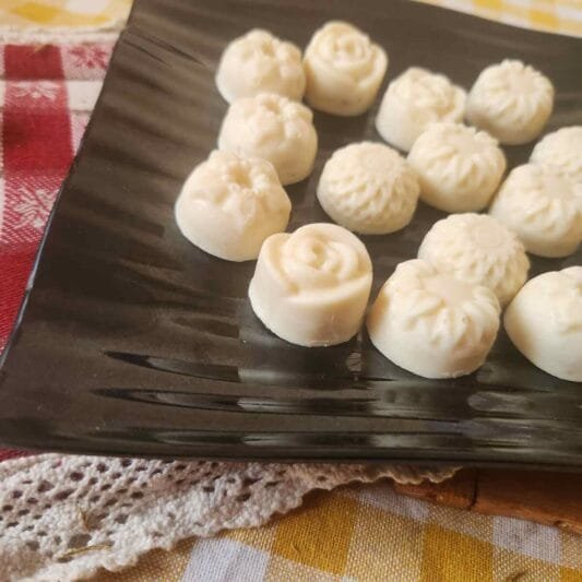 Homemade White Chocolate from Chocolate Compound