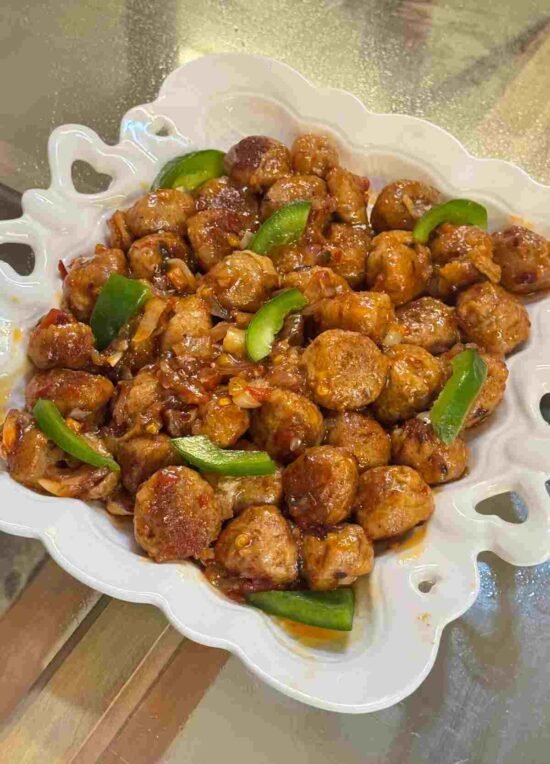 chilli soya nugget