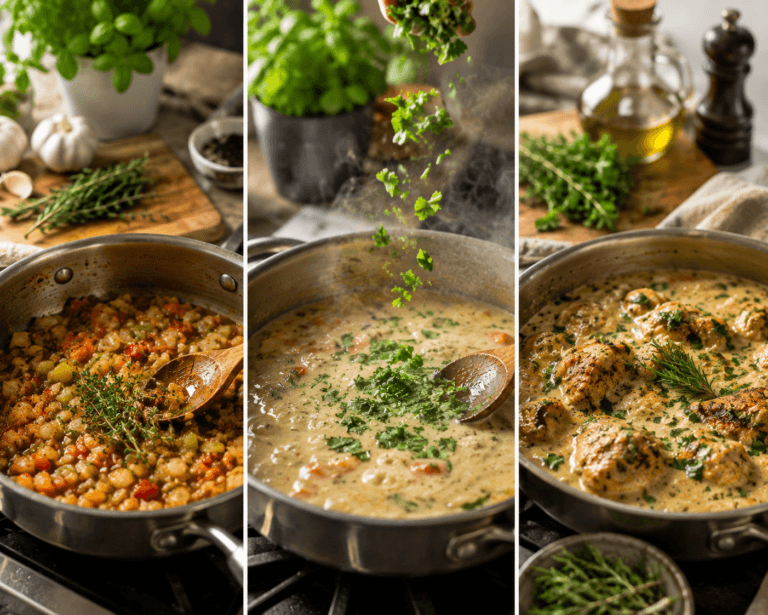 When do we need to add Herbs during Cooking ?